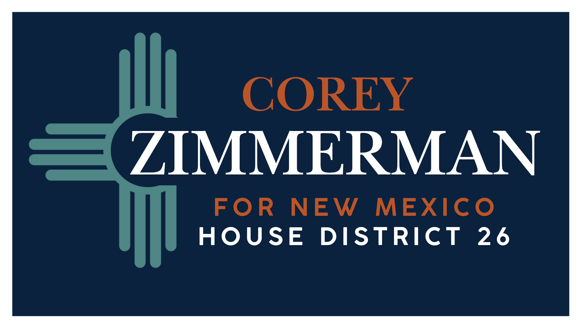 Corry Zimmerman for NM House District 26
